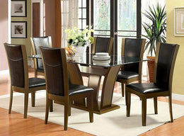 Kate Glass Top Dining Set