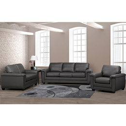 Leather Sofa - 4395