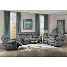 Manual Recliner Sofa Set - 0028