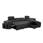 Positano Microfiber Sectional Sofa