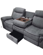 Manual Recliner Sofa Set - 0028