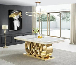 Audi Marble Dining Table