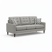 Rebel Gravel Custom Sofa Set - 4326