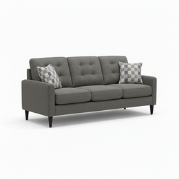 Rebel Gravel Custom Sofa - 4326