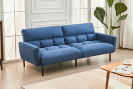 Klik Klak Sofa Bed Blue Fabric - IF 8040
