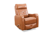 Recliner Chair Brown Leather - IF 6331