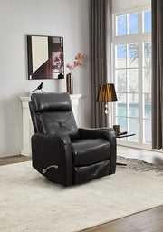 Recliner Chair Blackberry Leather - IF 6332