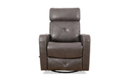 Recliner Chair Charcoal Leather - IF 6330