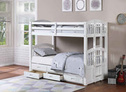 Bunk Bed White-B 1842