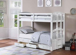 Bunk Bed White-B 1842