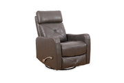 Recliner Chair Charcoal Leather - IF 6330