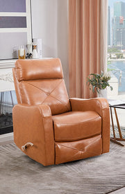 Recliner Chair Brown Leather - IF 6331