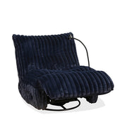 Recliner Chair with Cell Phone Holder - Blue IF 6306